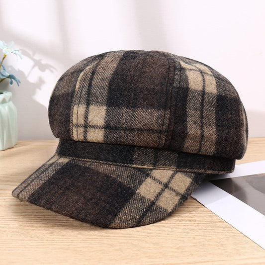 Aureline Wool Octagonal Hat
