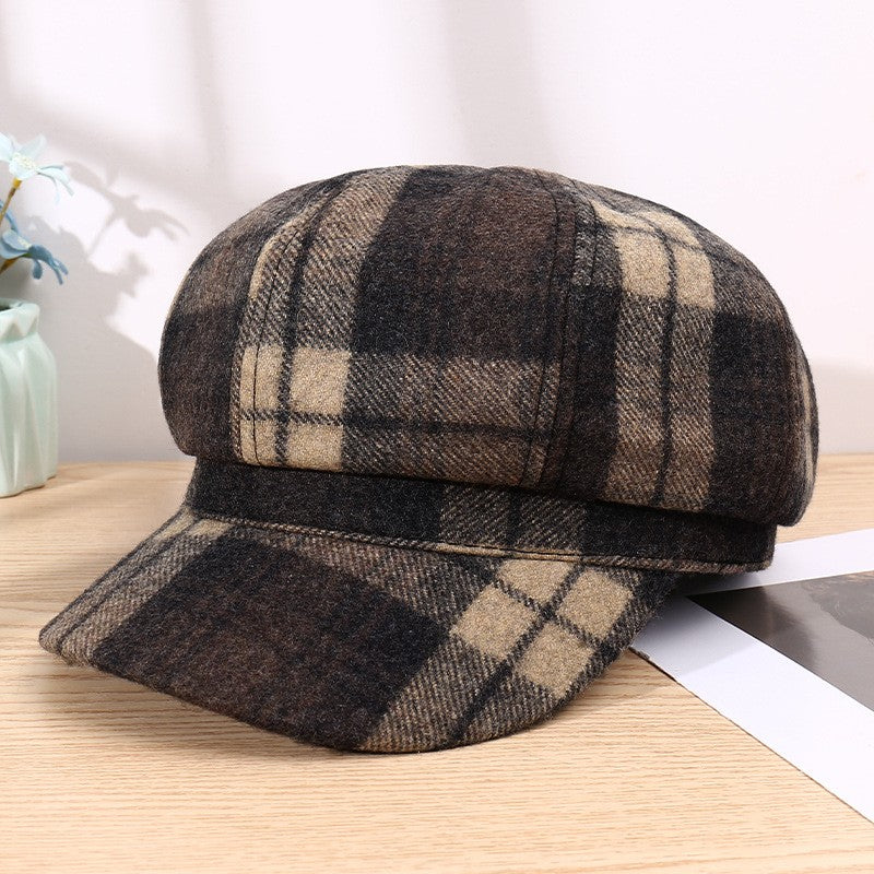 Aureline Wool Octagonal Hat